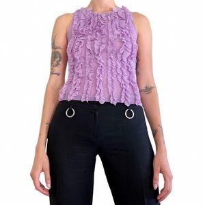 🌹SOLD🌹 Y2K Plein Sud Mesh Top